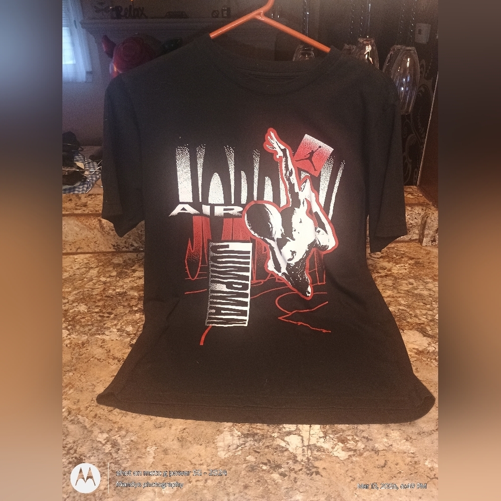 Jumpman Jordan Boys Short Sleeve T-shirt Size Extra Large Good